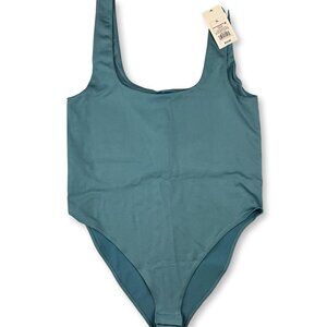 Women's Seamless Tank Bodysuit - a New Day™ Teal XL